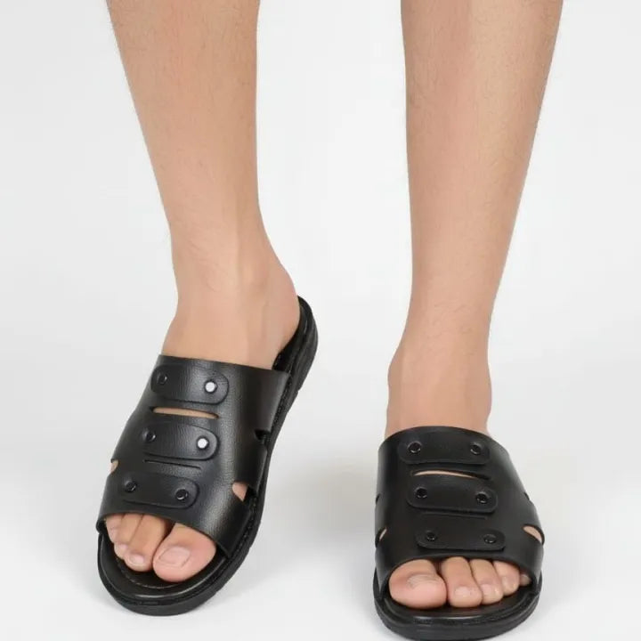 Stylish House Slippers for Men – Comfortable Lightweight Casual Slippers