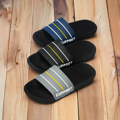 Stylish House Slippers for Men – Comfortable Lightweight Casual Slippers