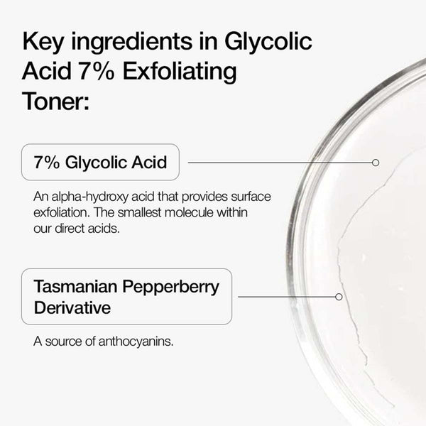 BUY 1 GET 1 FREE / Glycolic Acid 7% Toning Solution